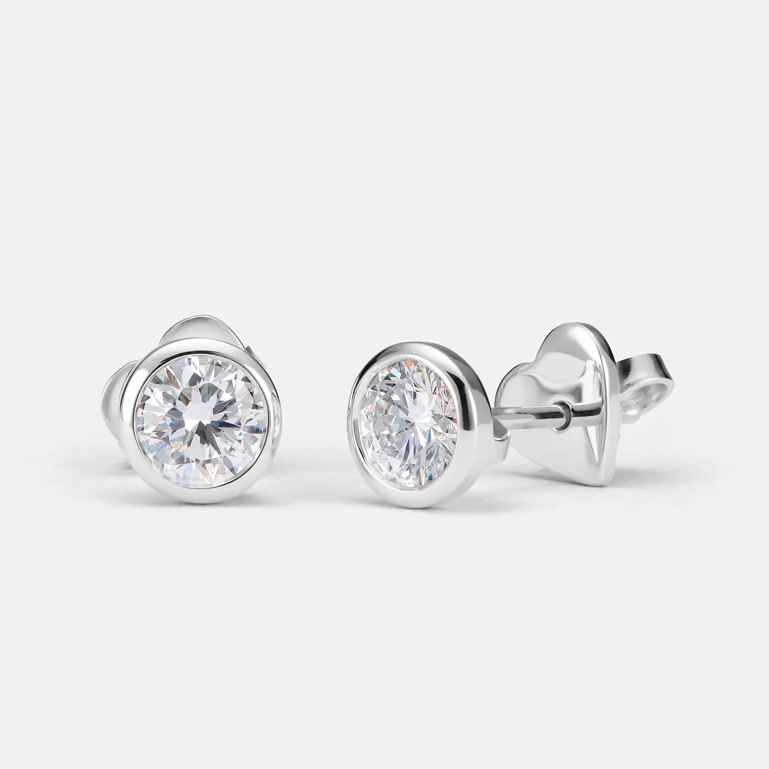 Orecchini a bottone con diamanti 2090/33 - Orecchini - The New Leo - Jammy Dude