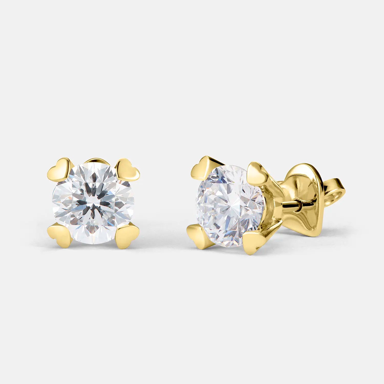 Orecchini cuore con diamanti 7860/33 - Orecchini - The New Leo - Jammy Dude