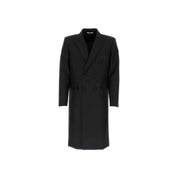 Valentino Black Tech Nylon Coat