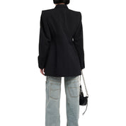 Balenciaga Hourglass Wool Jacket