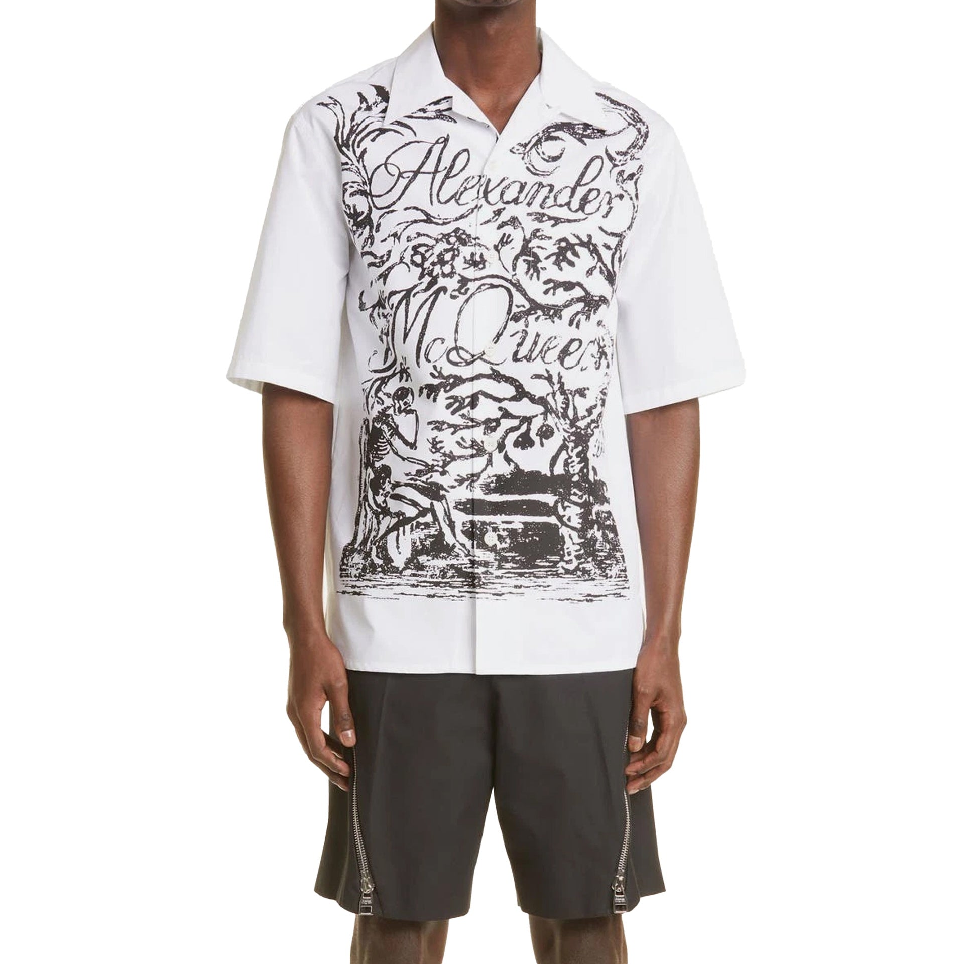 Alexander Mcqueen Short Sleeve Shirt - MEN CLOTHING - ALEXANDER MCQUEEN - Jammy Dude