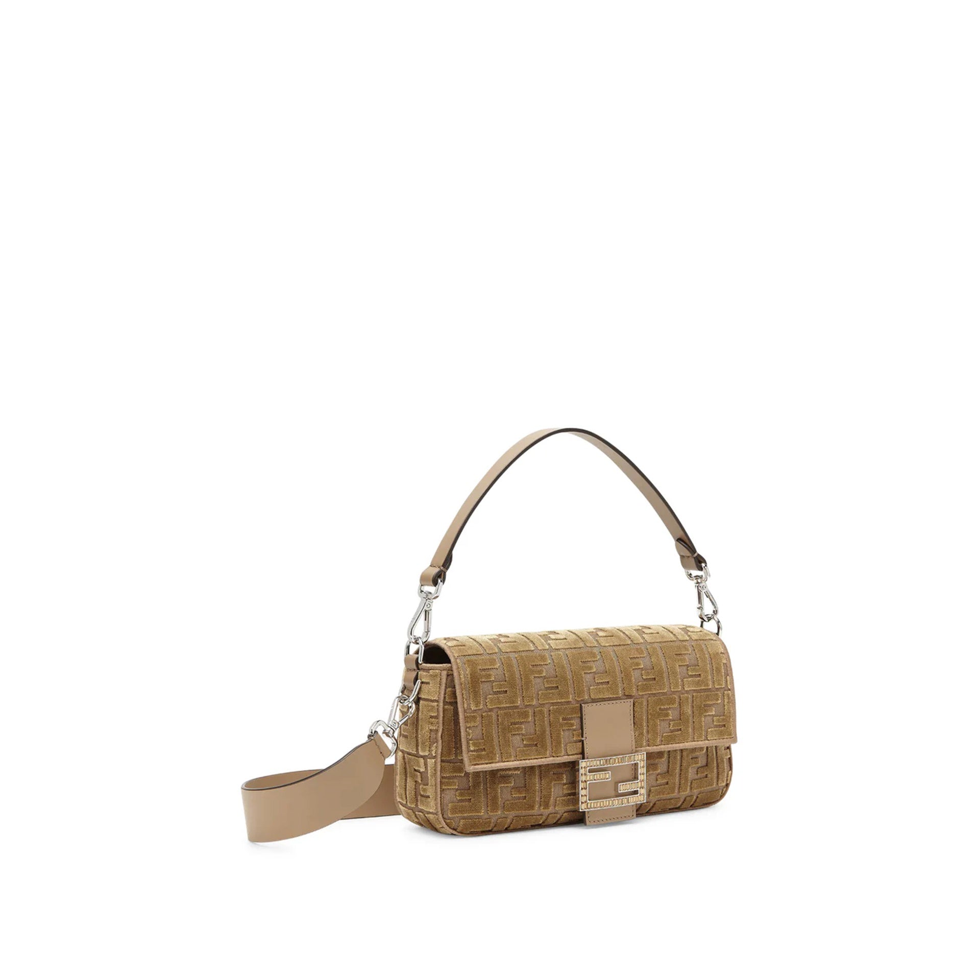 Fendi Baguette Velvet Jacquard FF Motif - WOMEN BAGS - Fendi - Jammy Dude