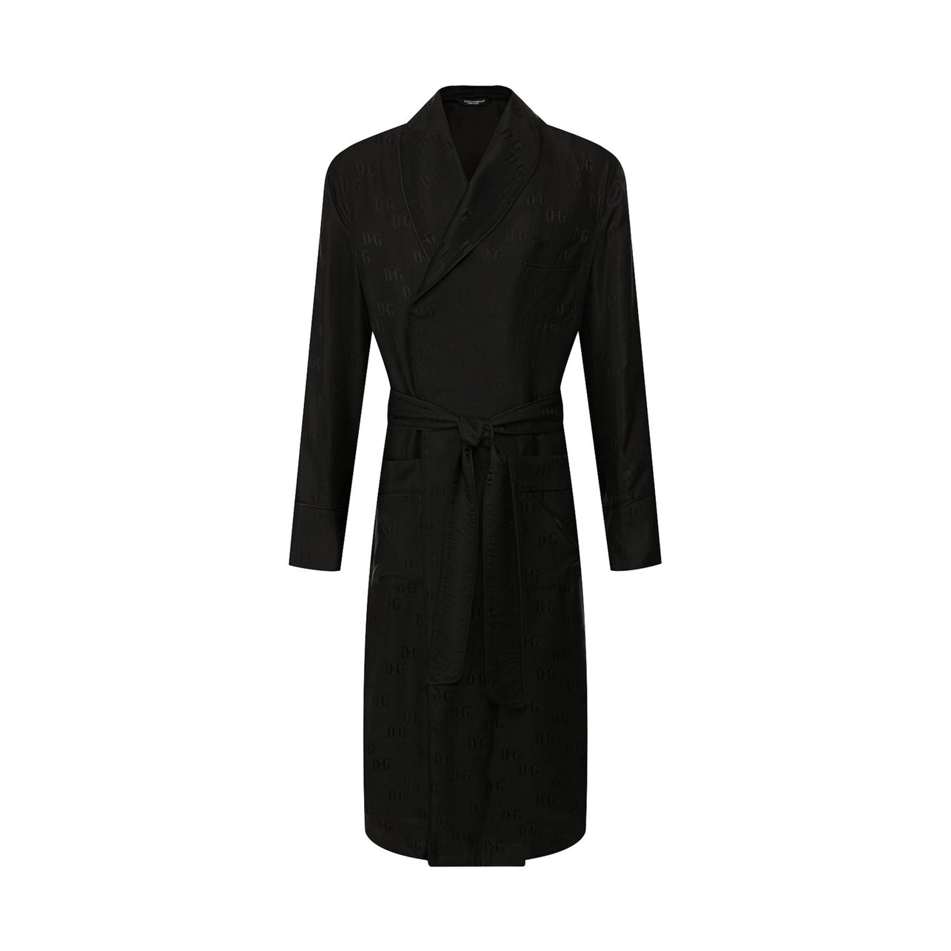 DOLCE & GABBANA Classic Silk Gown Robe
