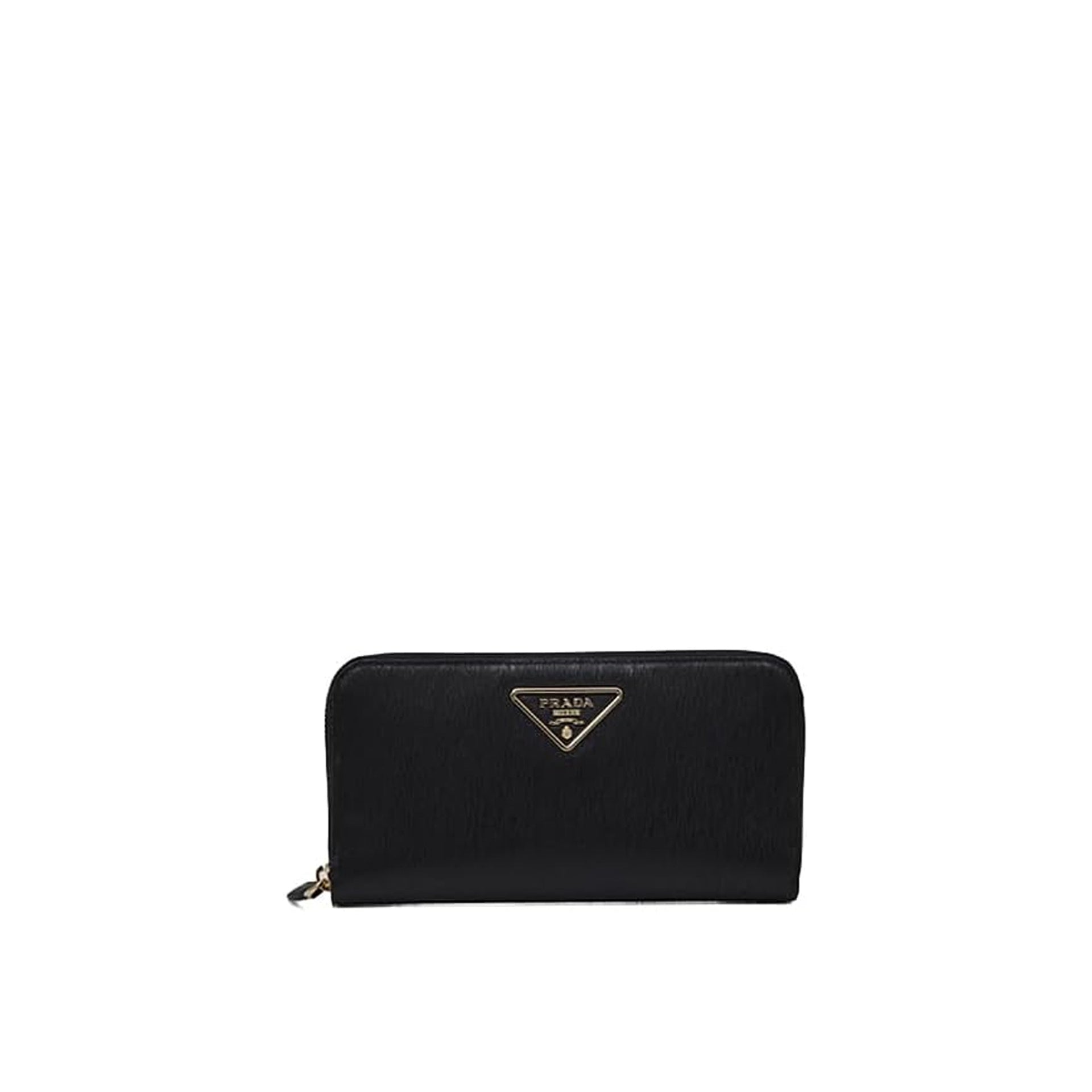 [Prada] Gold l Logo Wallet - Black / ☆送料込☆ $_12.JPG?set_id=880000500F