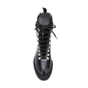 Off-White Leather Ankle Boots