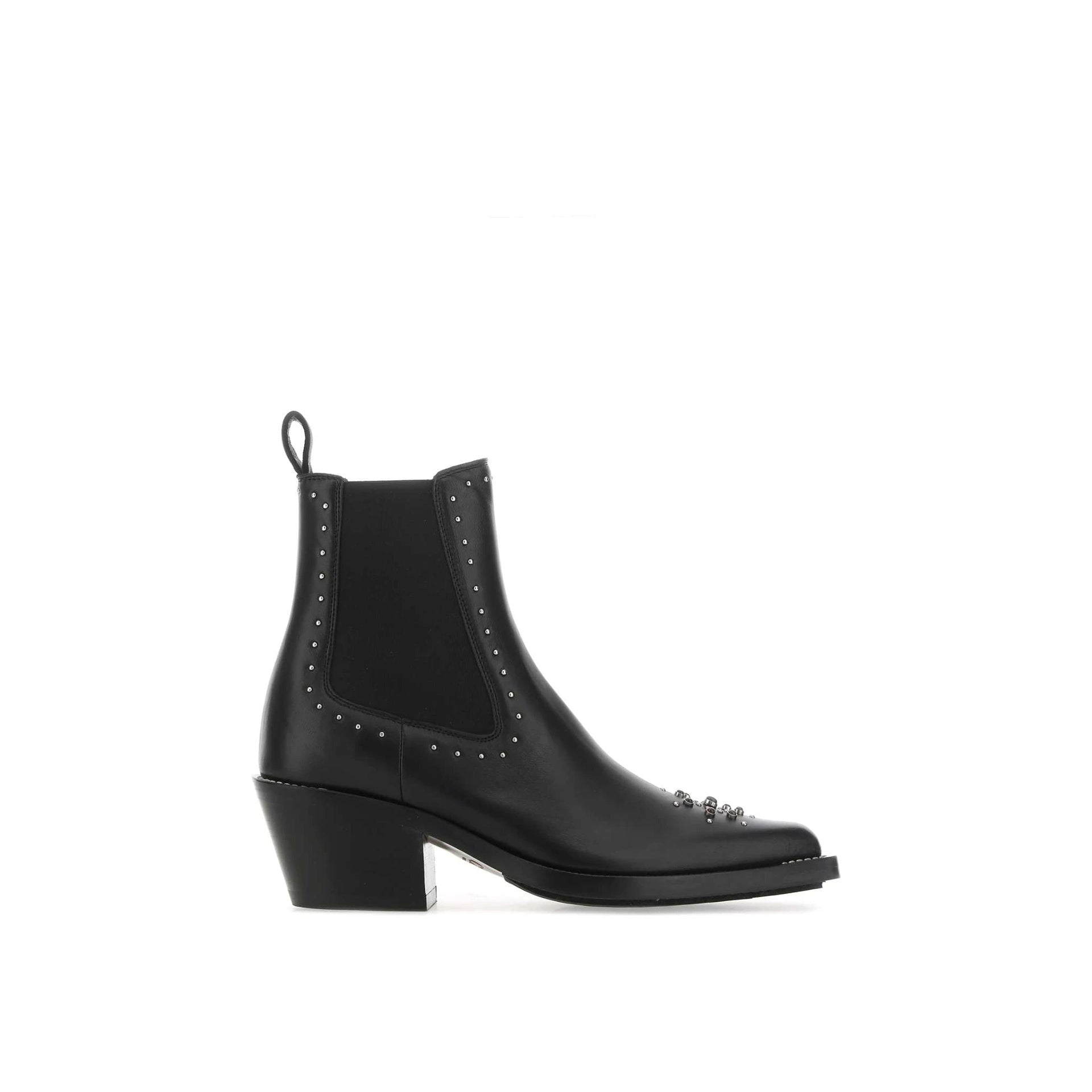 Chloé Leather Nellie Ankle Boots