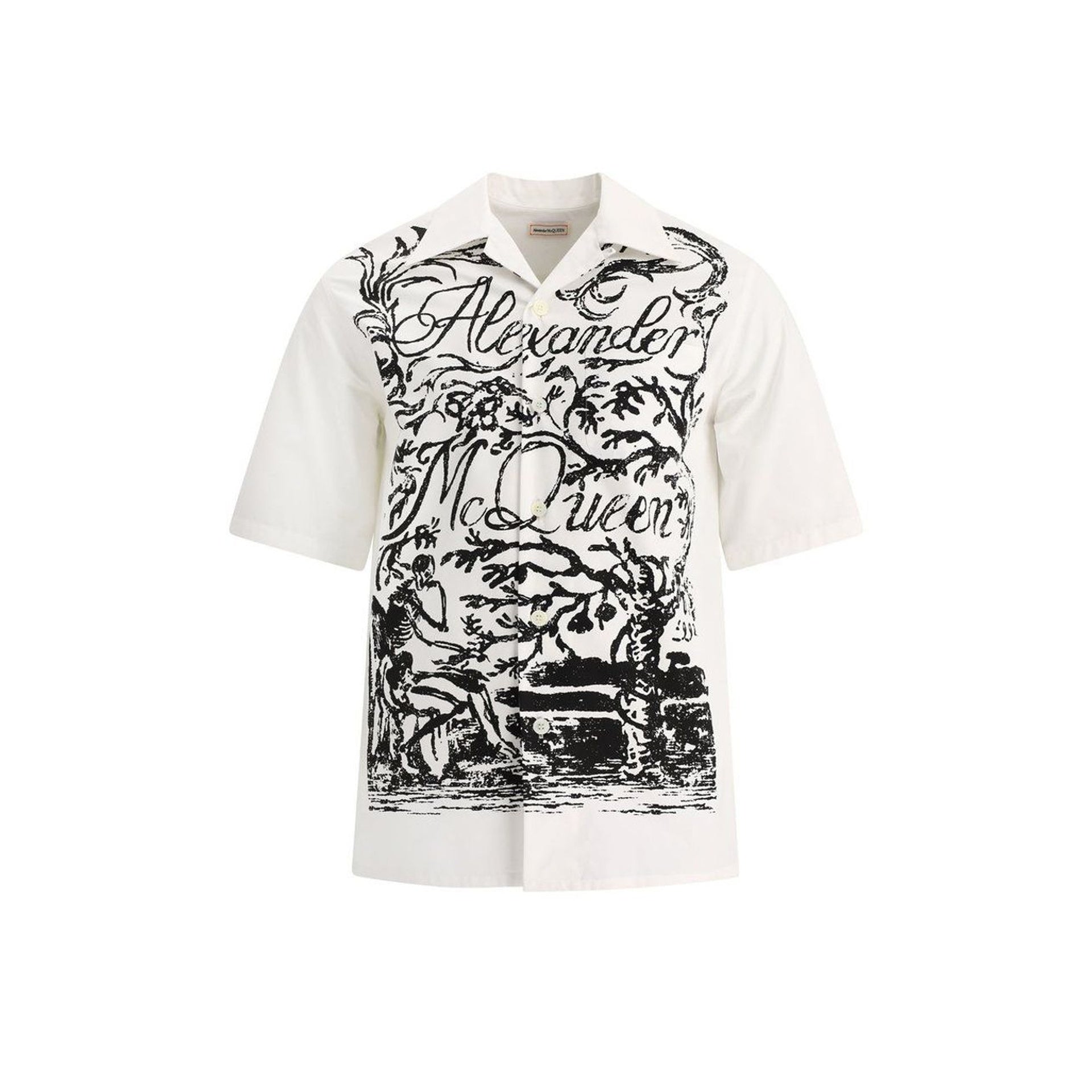 Alexander Mcqueen Short Sleeve Shirt - MEN CLOTHING - ALEXANDER MCQUEEN - Jammy Dude
