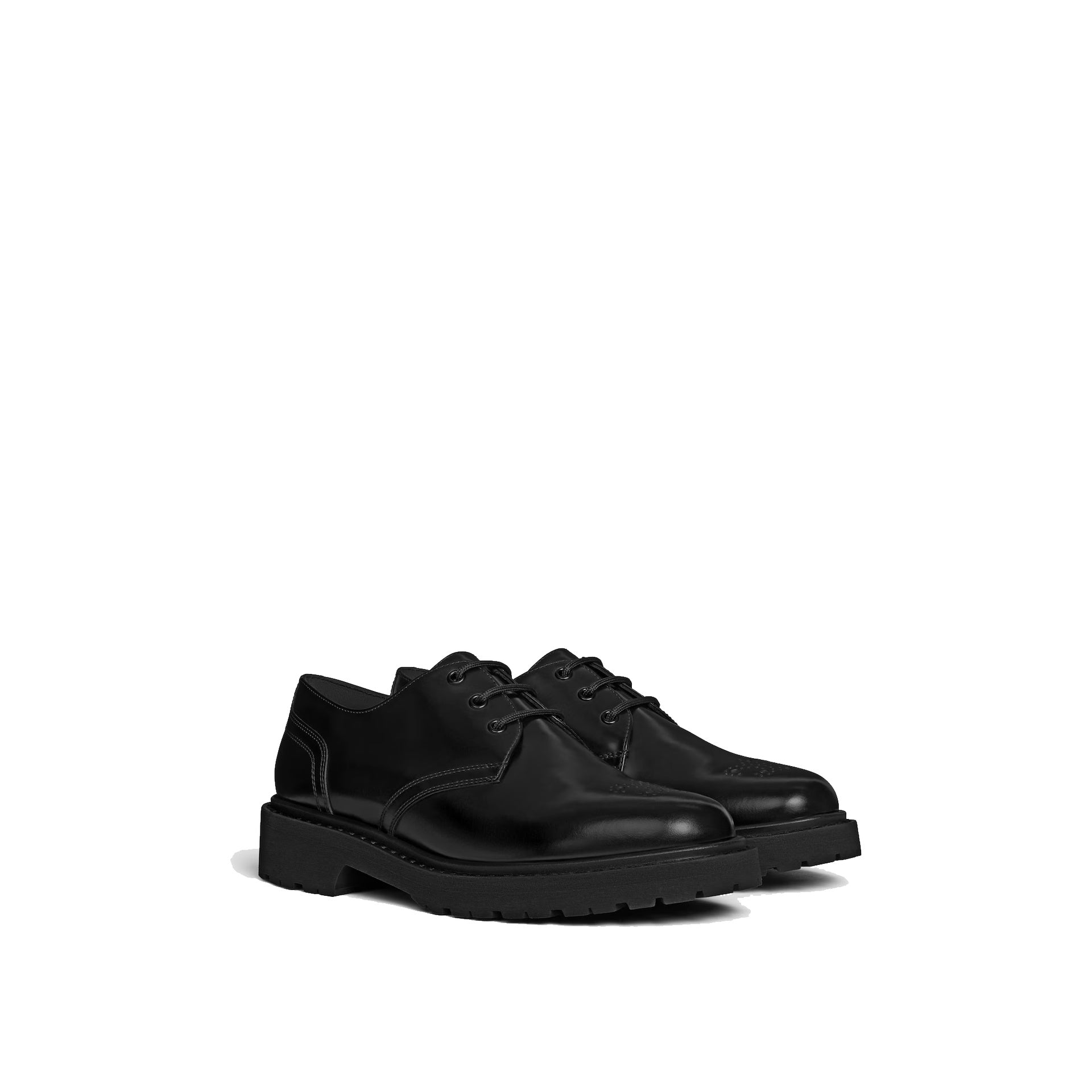 Celine Rangers Leather Derbies
