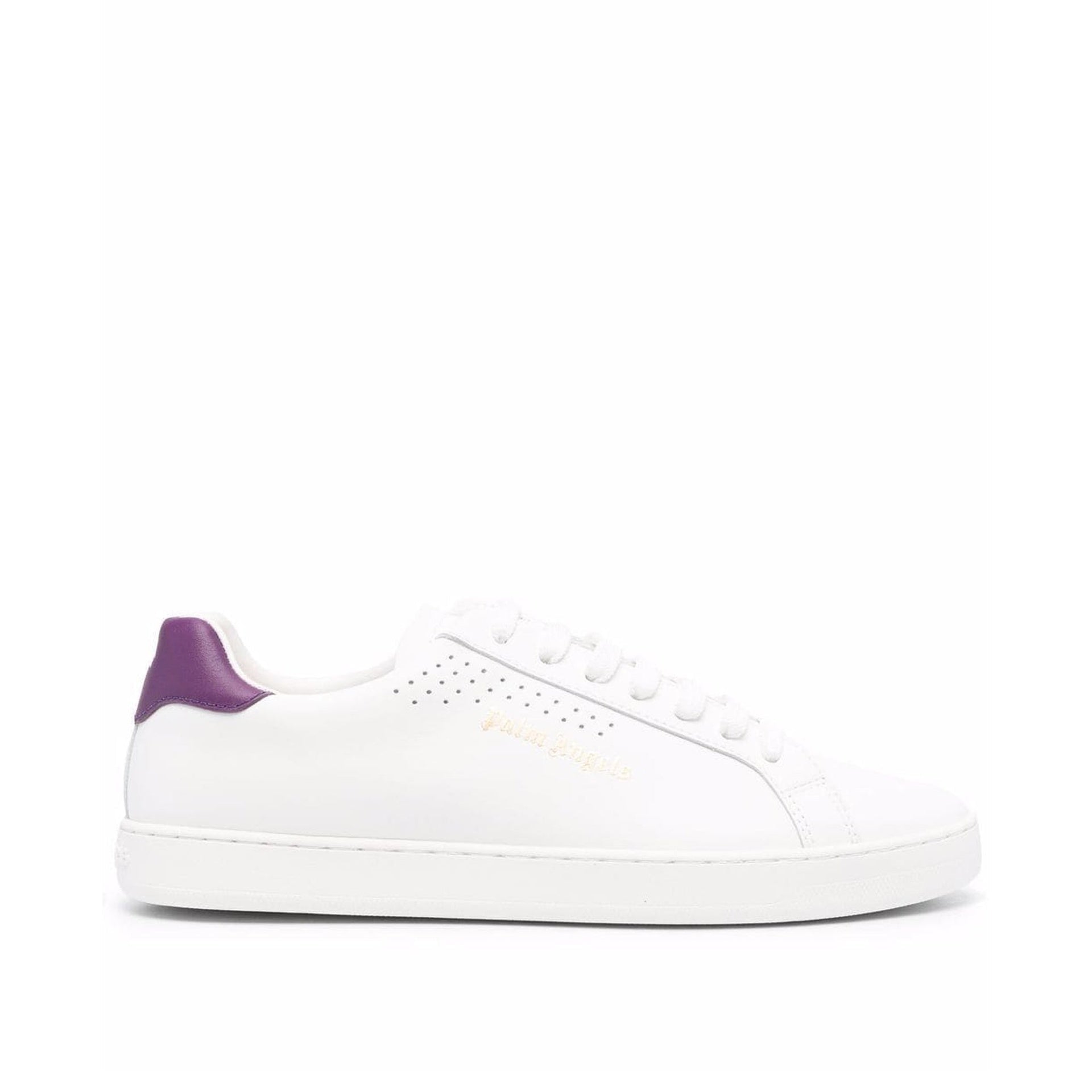Palm Angels Leather Logo Sneakers - MEN SHOES - PALM ANGELS - Jammy Dude