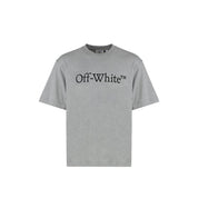 Off-White Cotton Crew-neck T-shirt