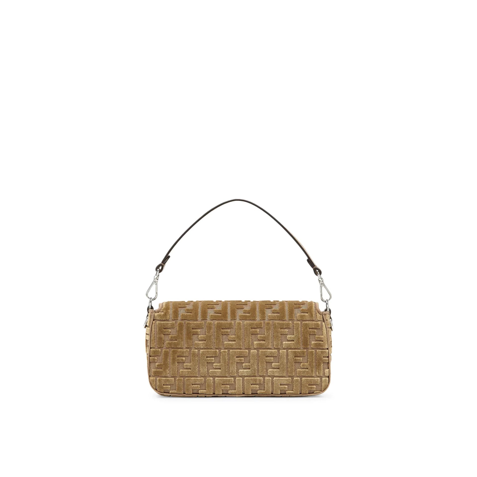 Fendi Baguette Velvet Jacquard FF Motif - WOMEN BAGS - Fendi - Jammy Dude
