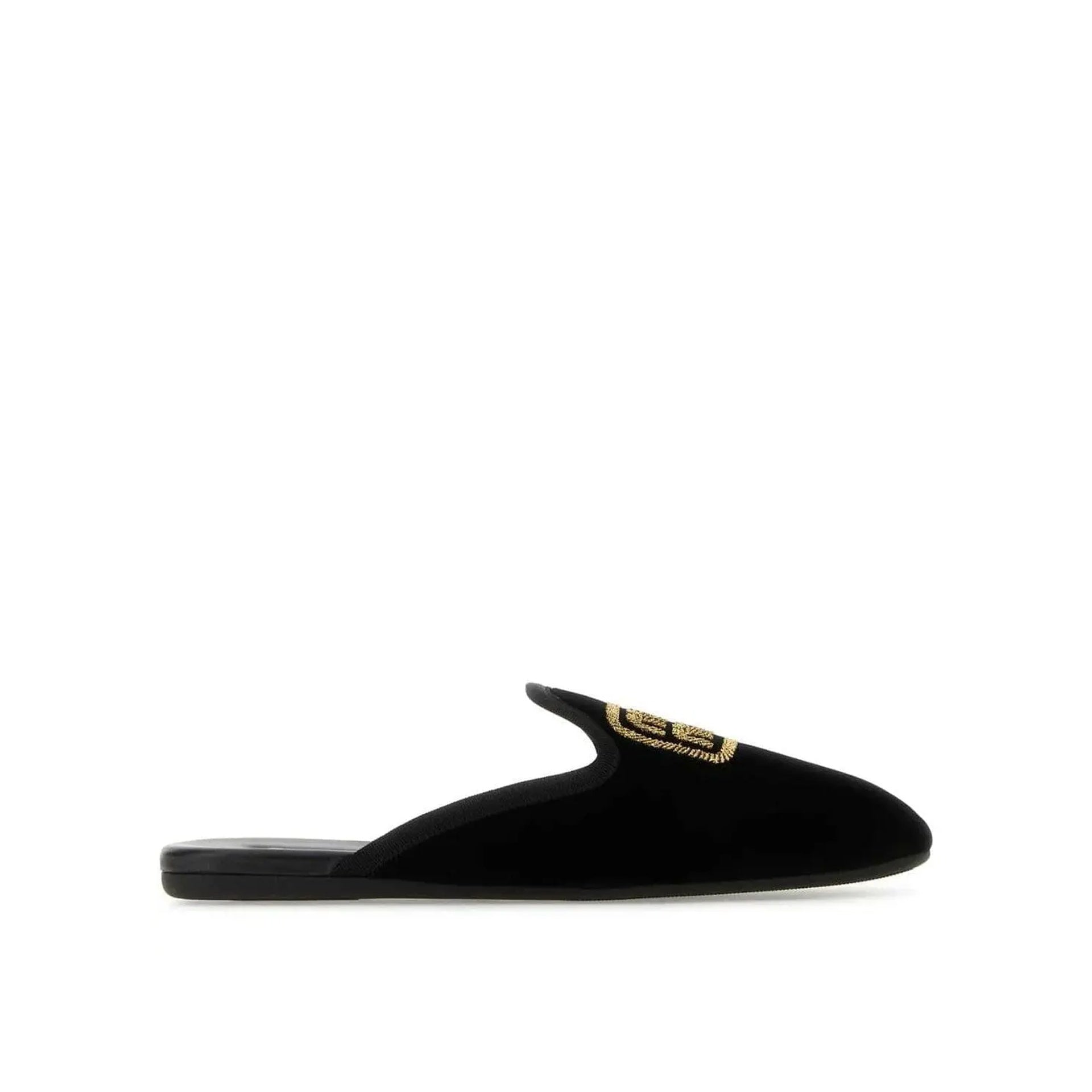 Miu Miu Logo Embroidered Slip-On Mules - WOMEN SHOES - Miu Miu - Jammy Dude