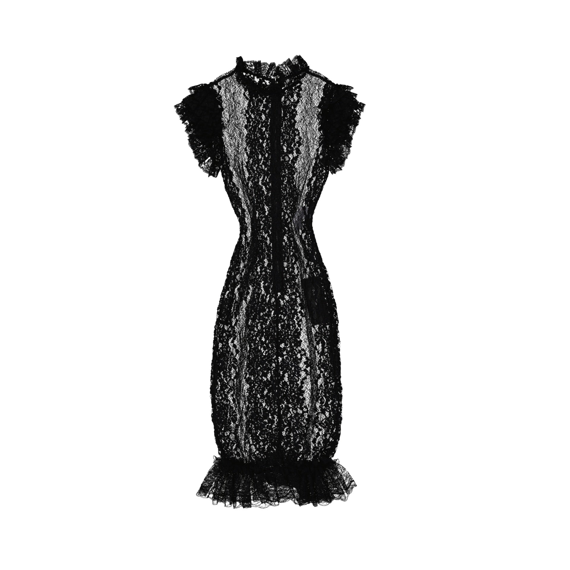 DOLCE & GABBANA Lace Midi Dress - WOMEN CLOTHING - Dolce & Gabbana - Jammy Dude