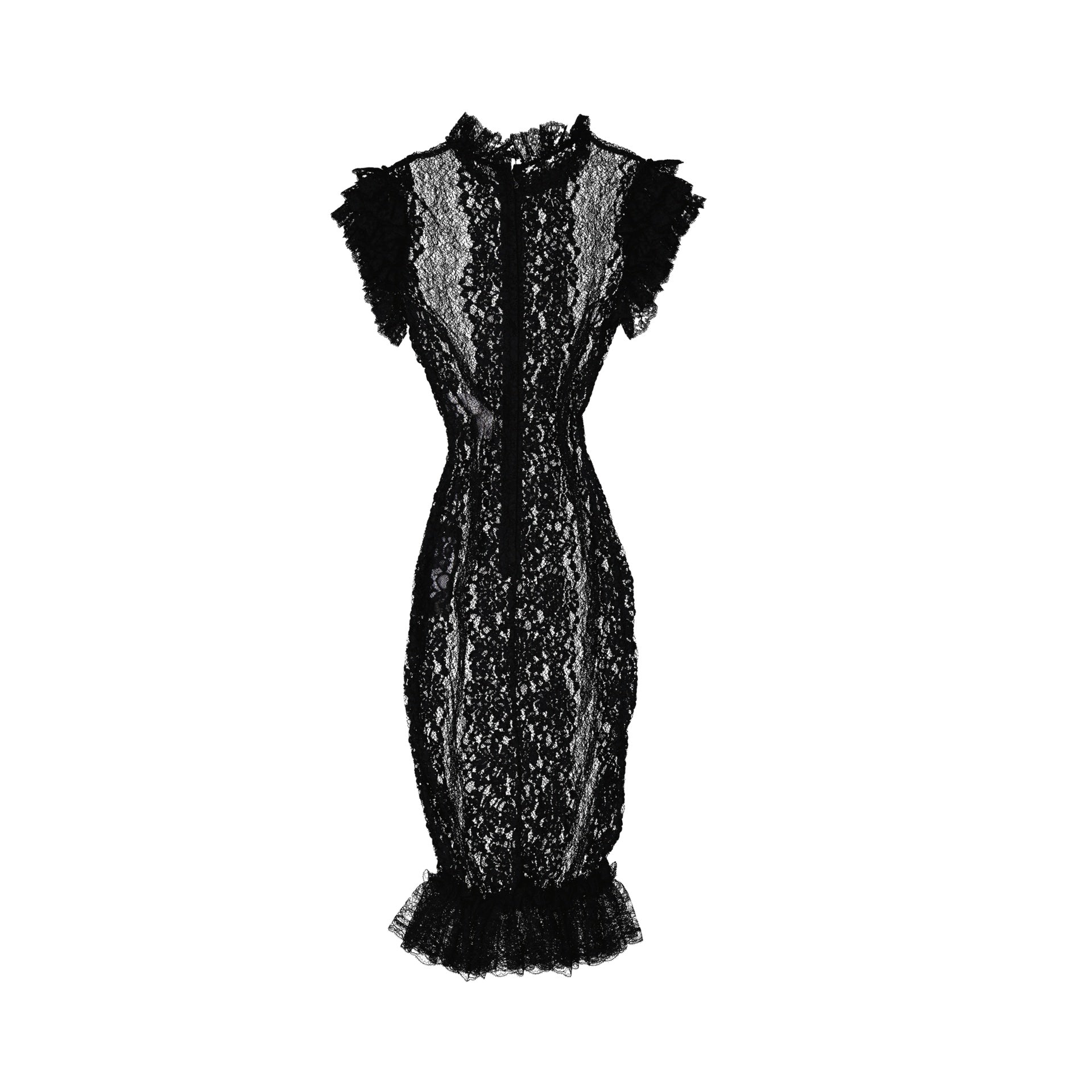 DOLCE & GABBANA Lace Midi Dress - WOMEN CLOTHING - Dolce & Gabbana - Jammy Dude