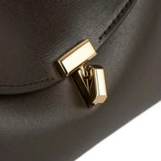Toteme T-Lock leather clutch Bag - WOMEN BAGS - Toteme - Jammy Dude