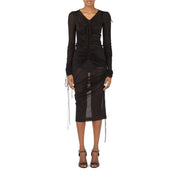 Dolce & Gabbana Mesh Long Sheath Dress - WOMEN CLOTHING - Dolce & Gabbana - Jammy Dude