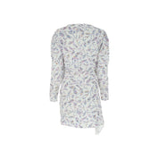 Asymmetric Long Sleeved Mini Dress
