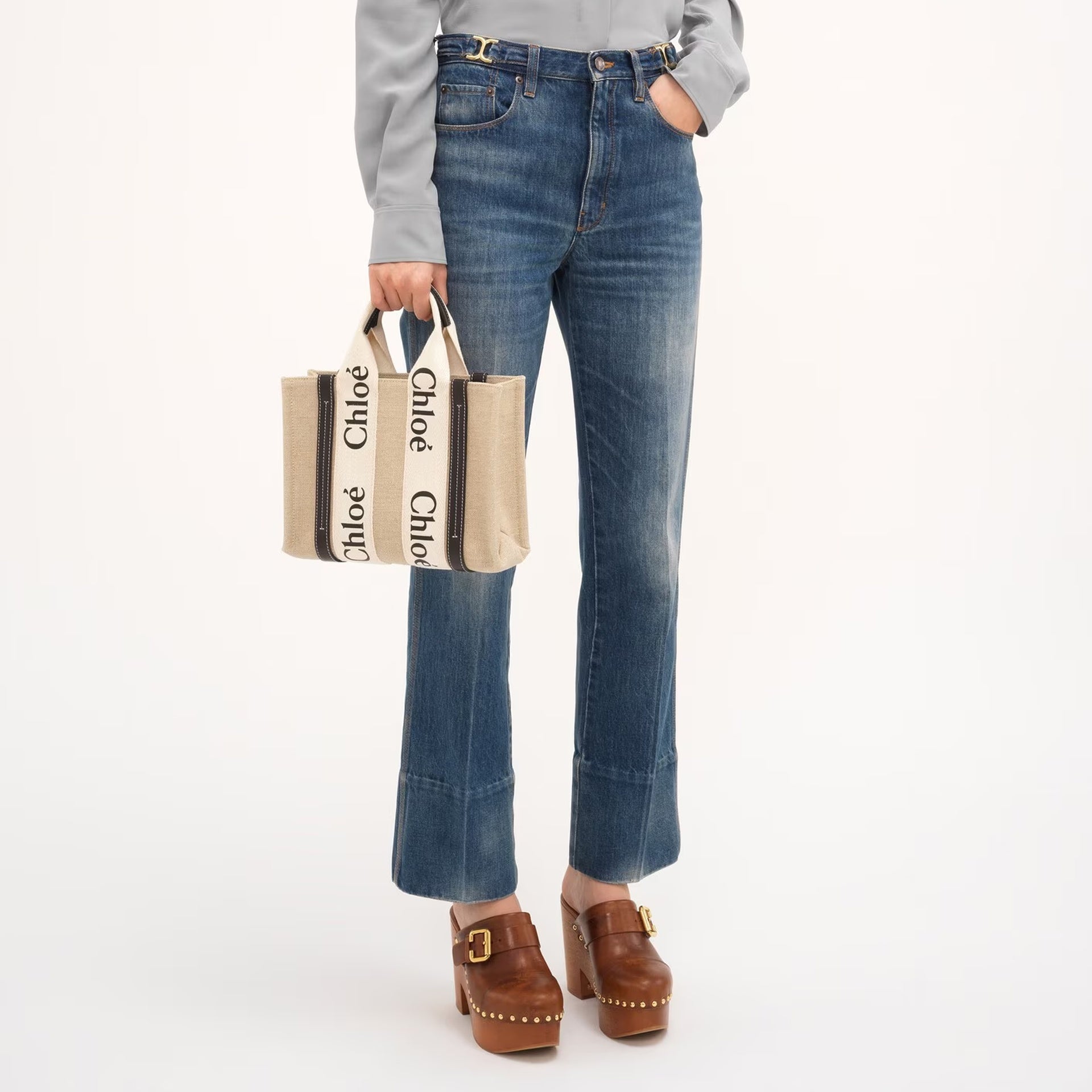 Chloe' Woody Small Tote Bag - WOMEN BAGS - Chloe' - Jammy Dude