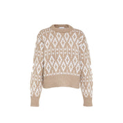 Brunello Cucinelli Jacquard Cashmere Sweater