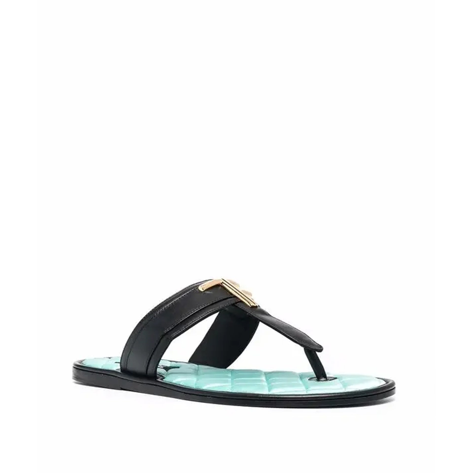 TOM FORD  tf plaque quilted insole Sandals
