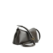 Toteme T-Lock leather clutch Bag
