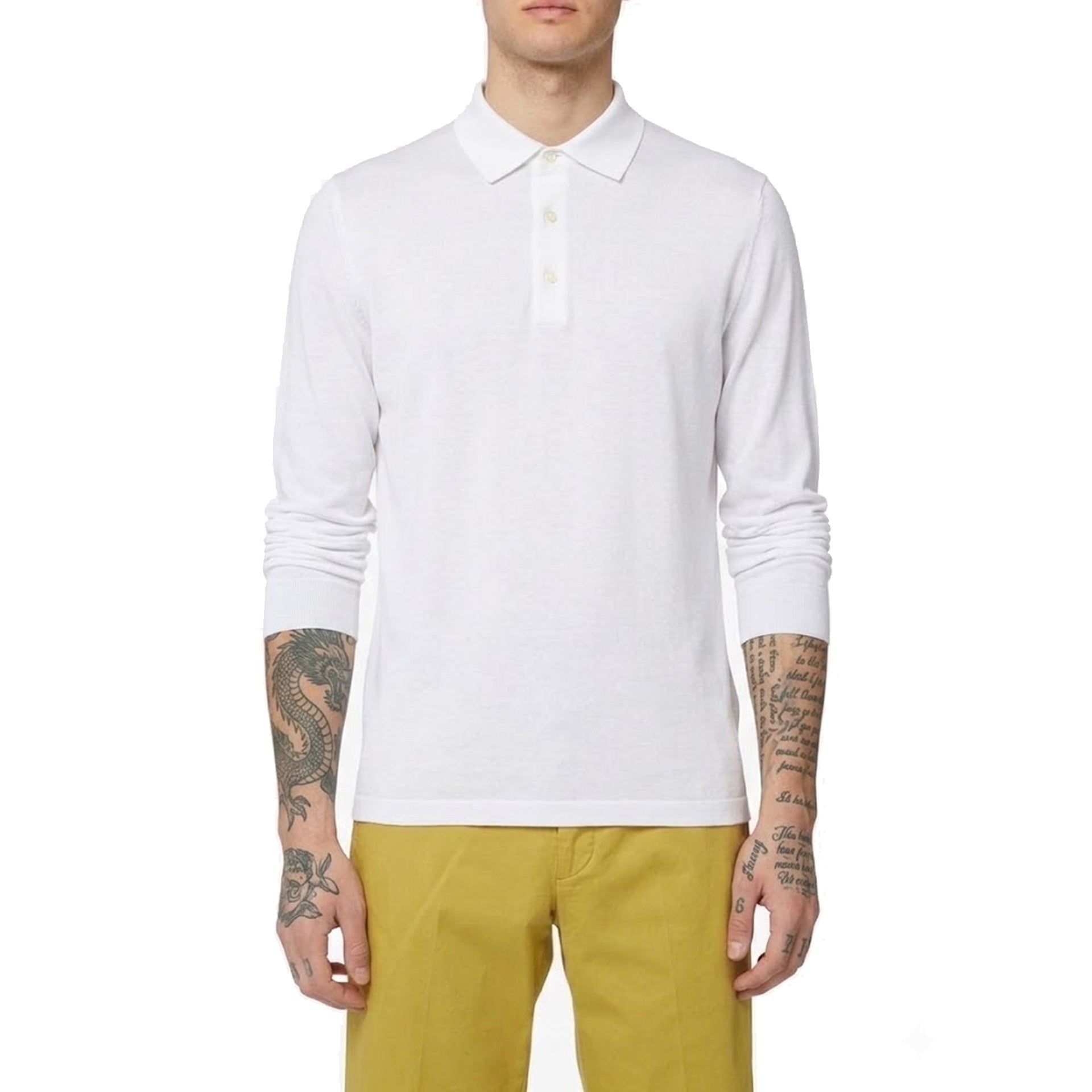 Herno Long Sleeve Polo Shirt - MEN CLOTHING - HERNO - Jammy Dude