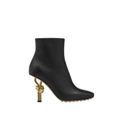Bottega Veneta Knot leather ankle boots
