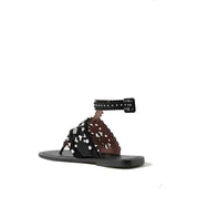 ALAÏA Rivet Flat Sandals