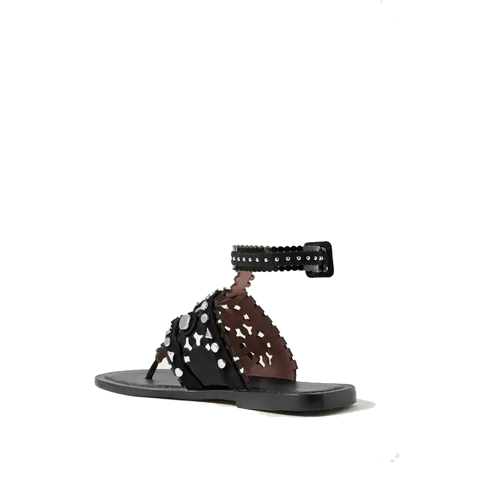 ALAÏA Rivet Flat Sandals