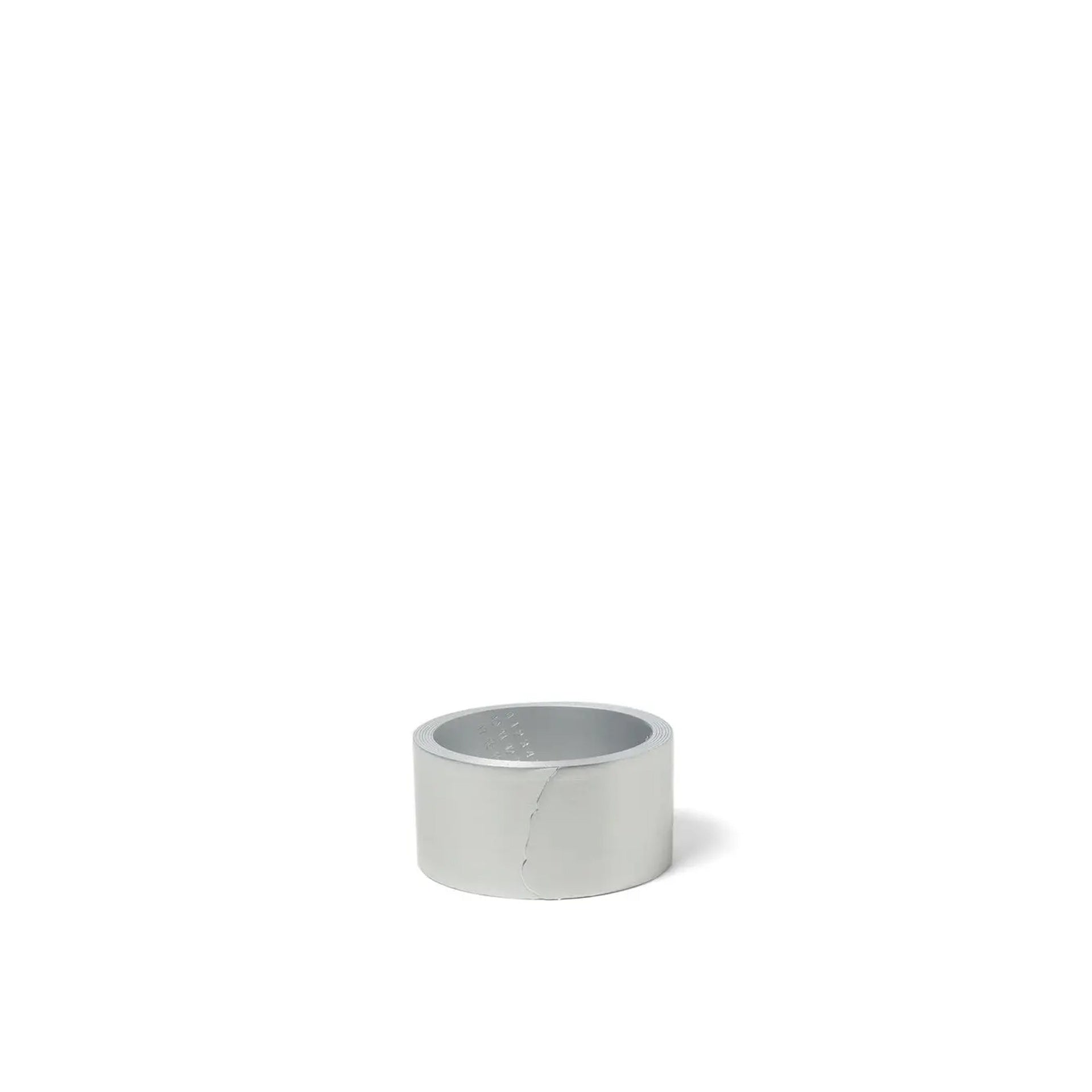 MM6 Maison Margiela Logo Engaved Large Bracelet