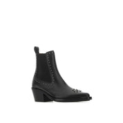 Chloé Leather Nellie Ankle Boots