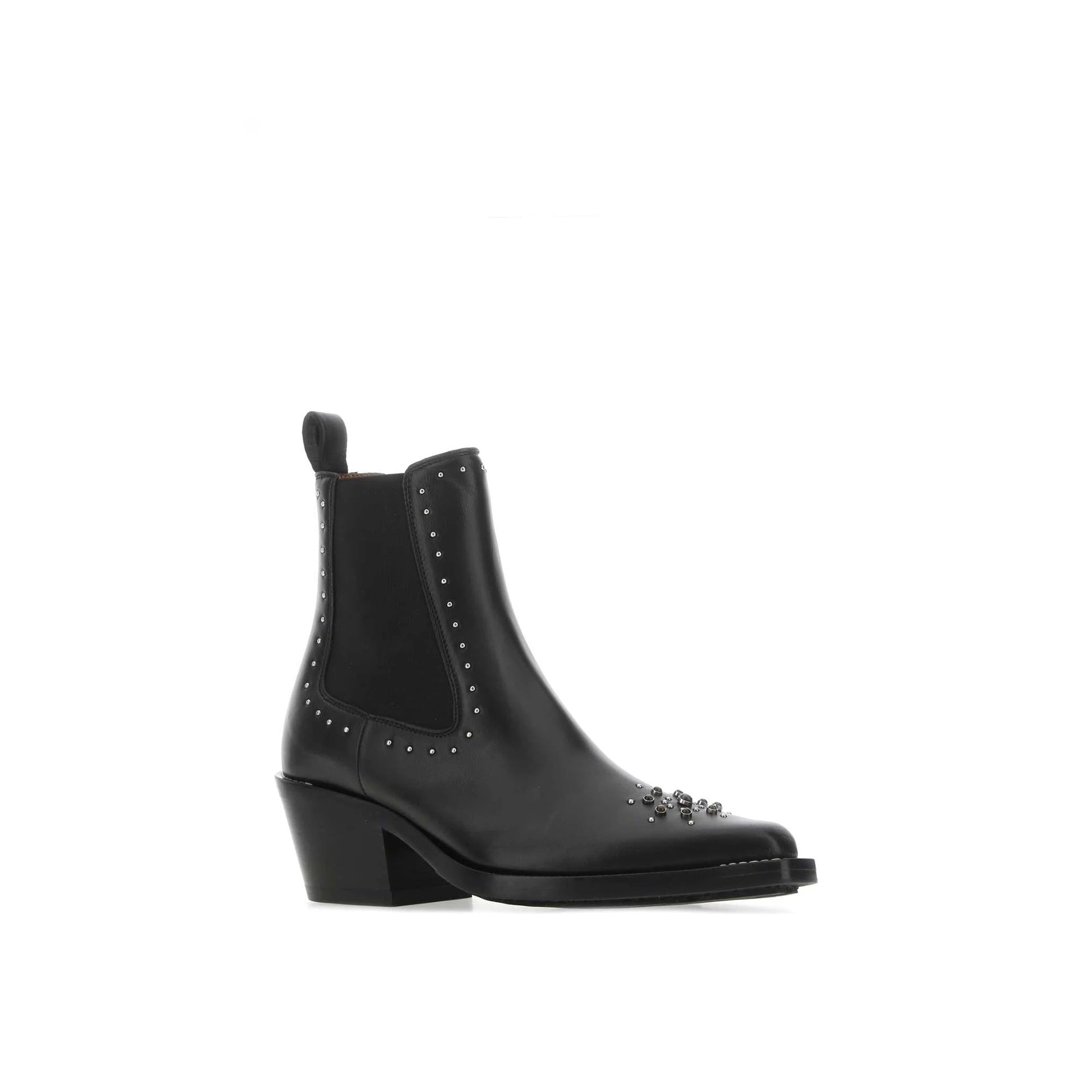 Chloé Leather Nellie Ankle Boots