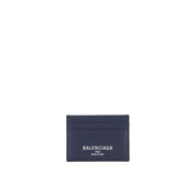 P116JD-Balenciaga Leather Logo Card Holder