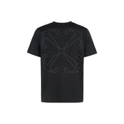 Off-White Cotton Crew-neck T-shirt