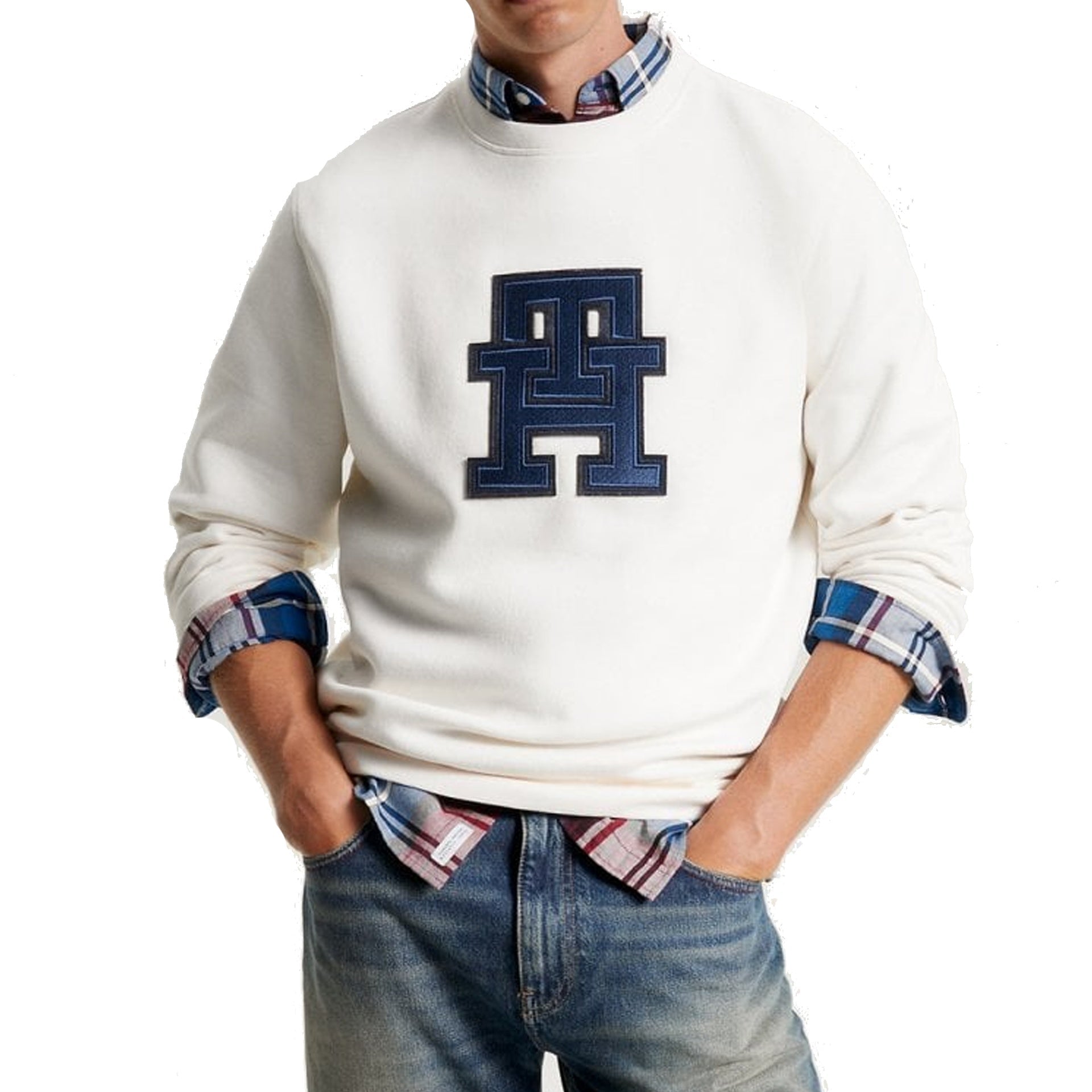Tommy Hilfiger Monogram Applique Sweatshirt