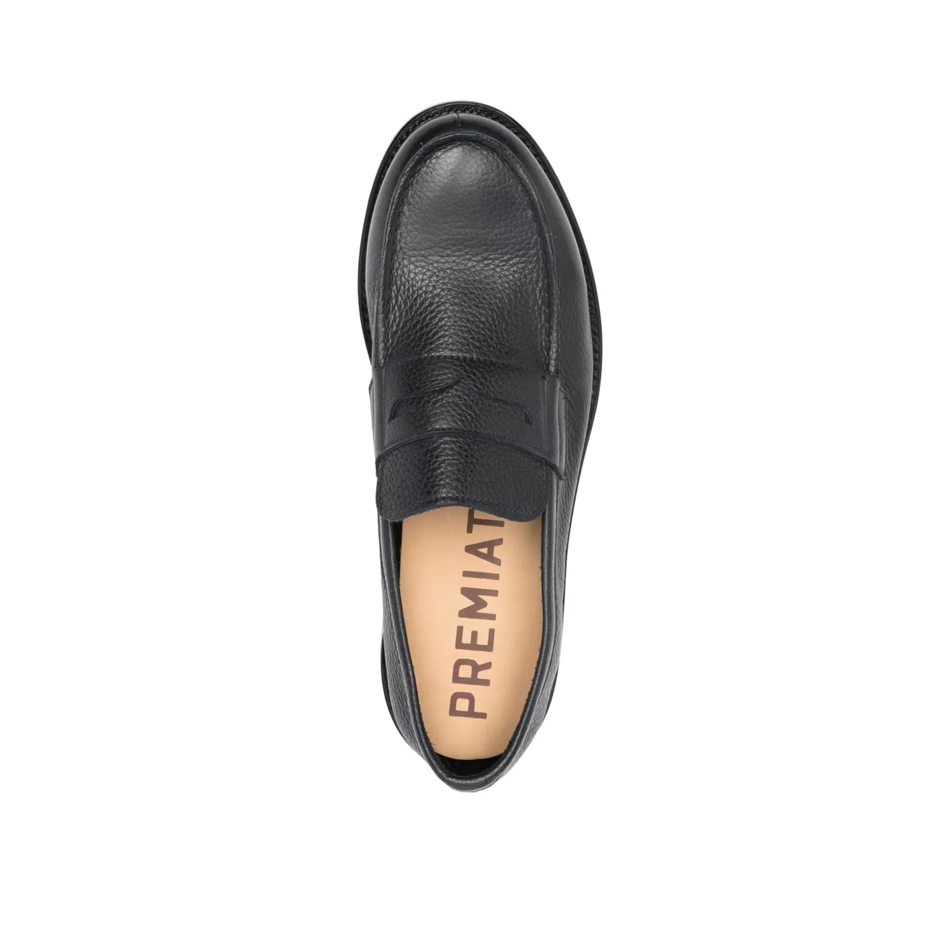 Premiata penny-slot leather loafers