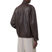 Max Mara Weekend Cose Leather Jacket - WOMEN CLOTHING - Max Mara Weekend - Jammy Dude