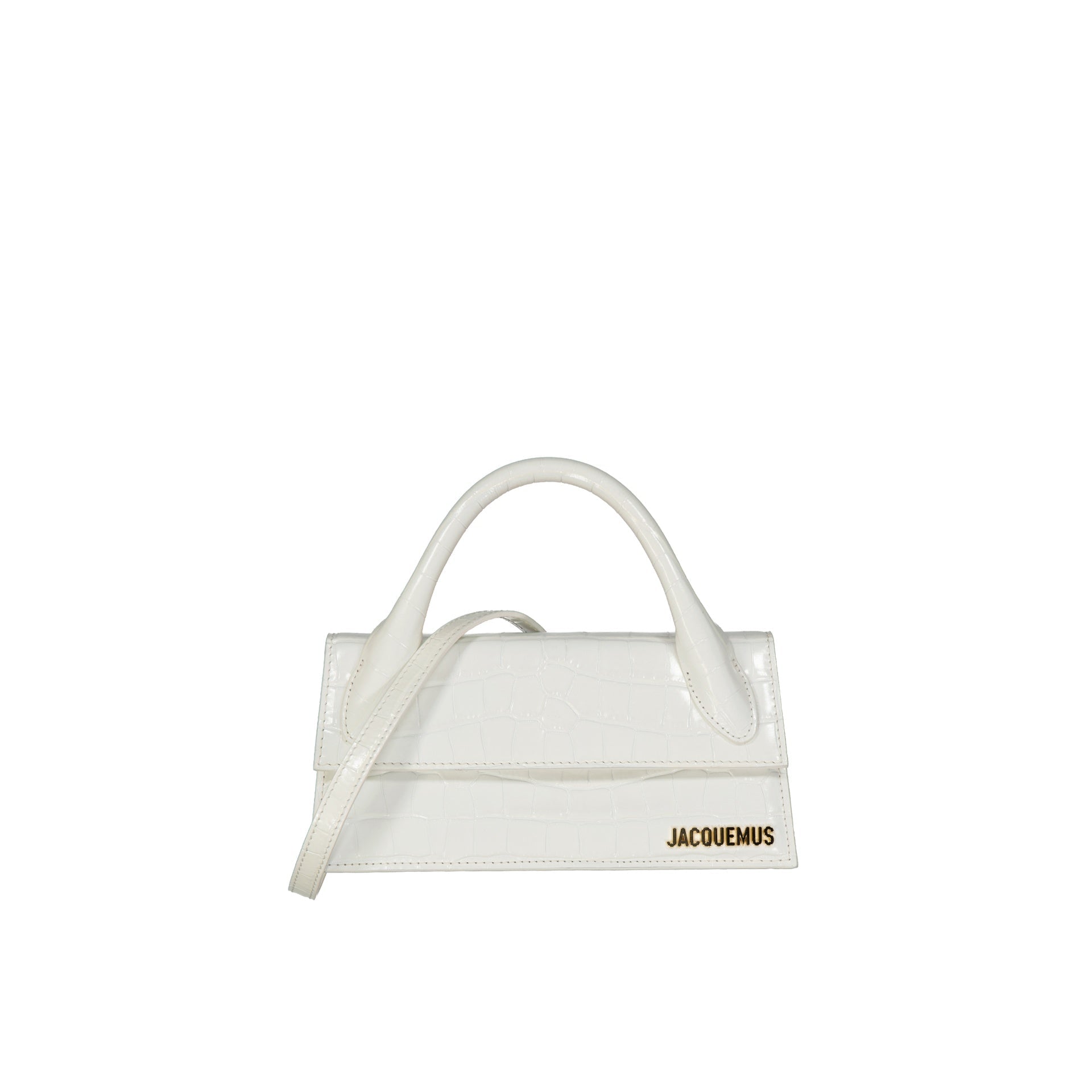 Jacquemus Le Chiquito Long Croc Leather Bag