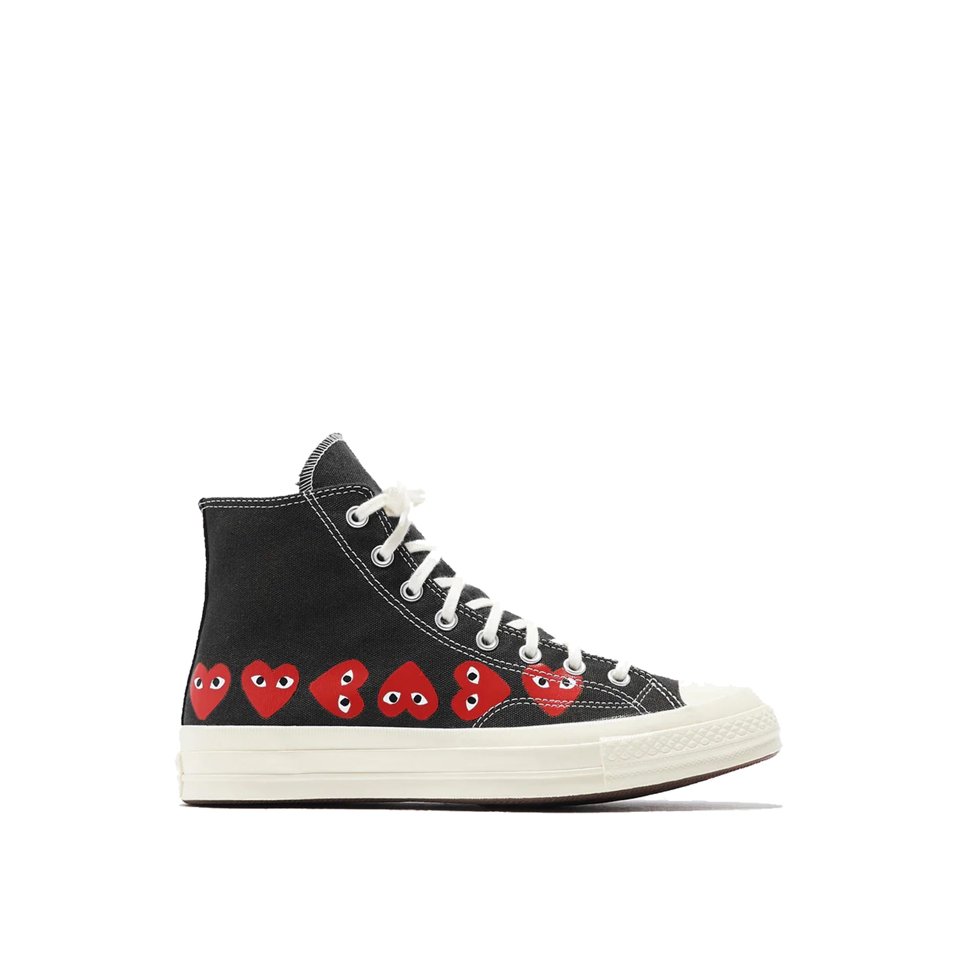 Comme Des Garçons Play x Converse Multi Heart High Top Sneakers