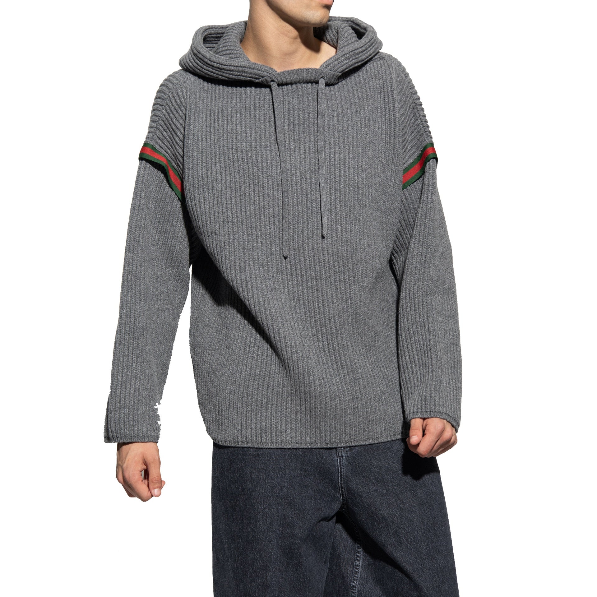 Gucci Wool Hooded Sweatshirt - MEN CLOTHING - Gucci - T.Luxy