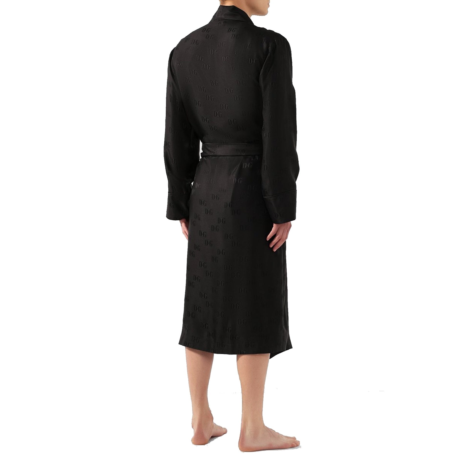 DOLCE & GABBANA Classic Silk Gown Robe