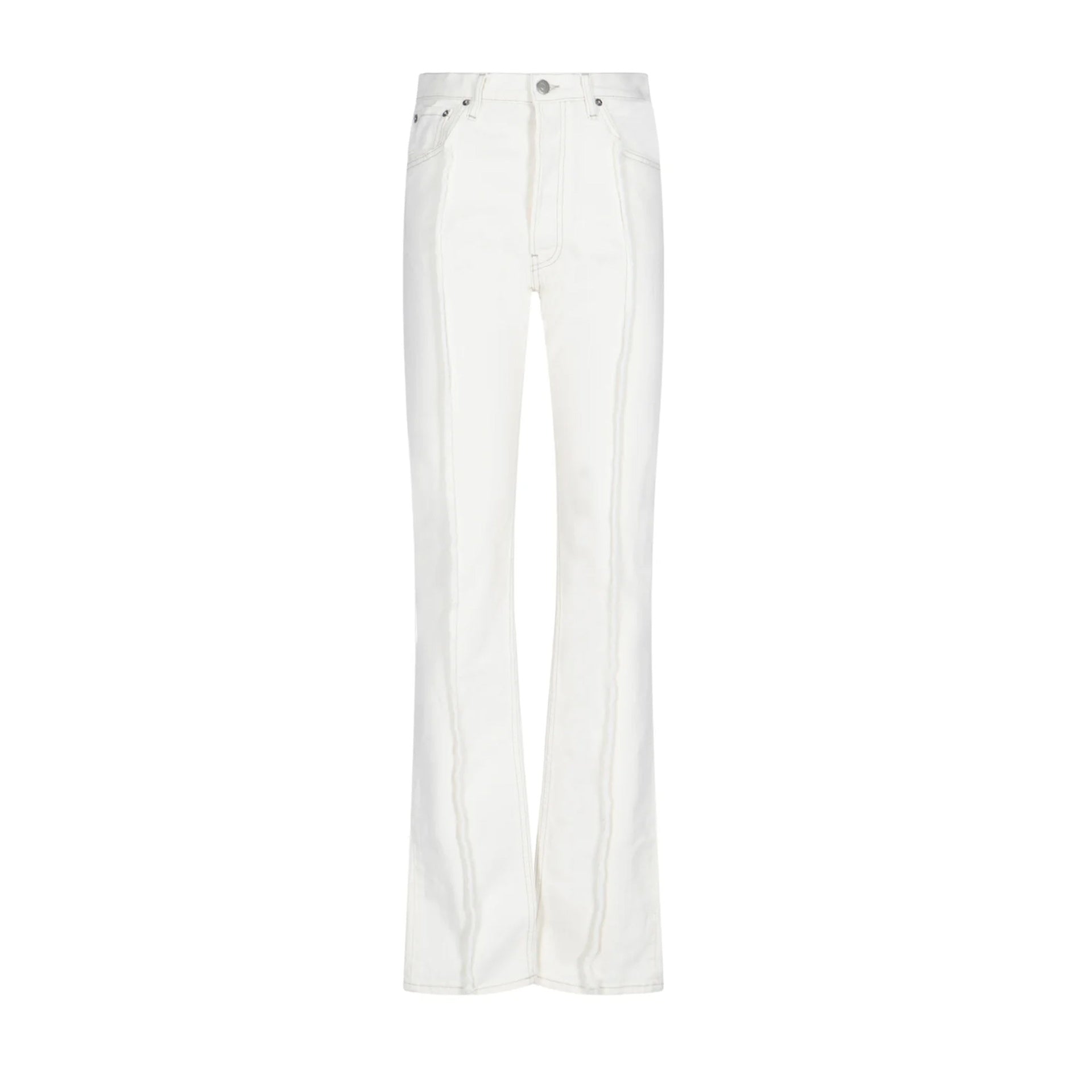 Maison Margiela Frayed High Waisted Jeans