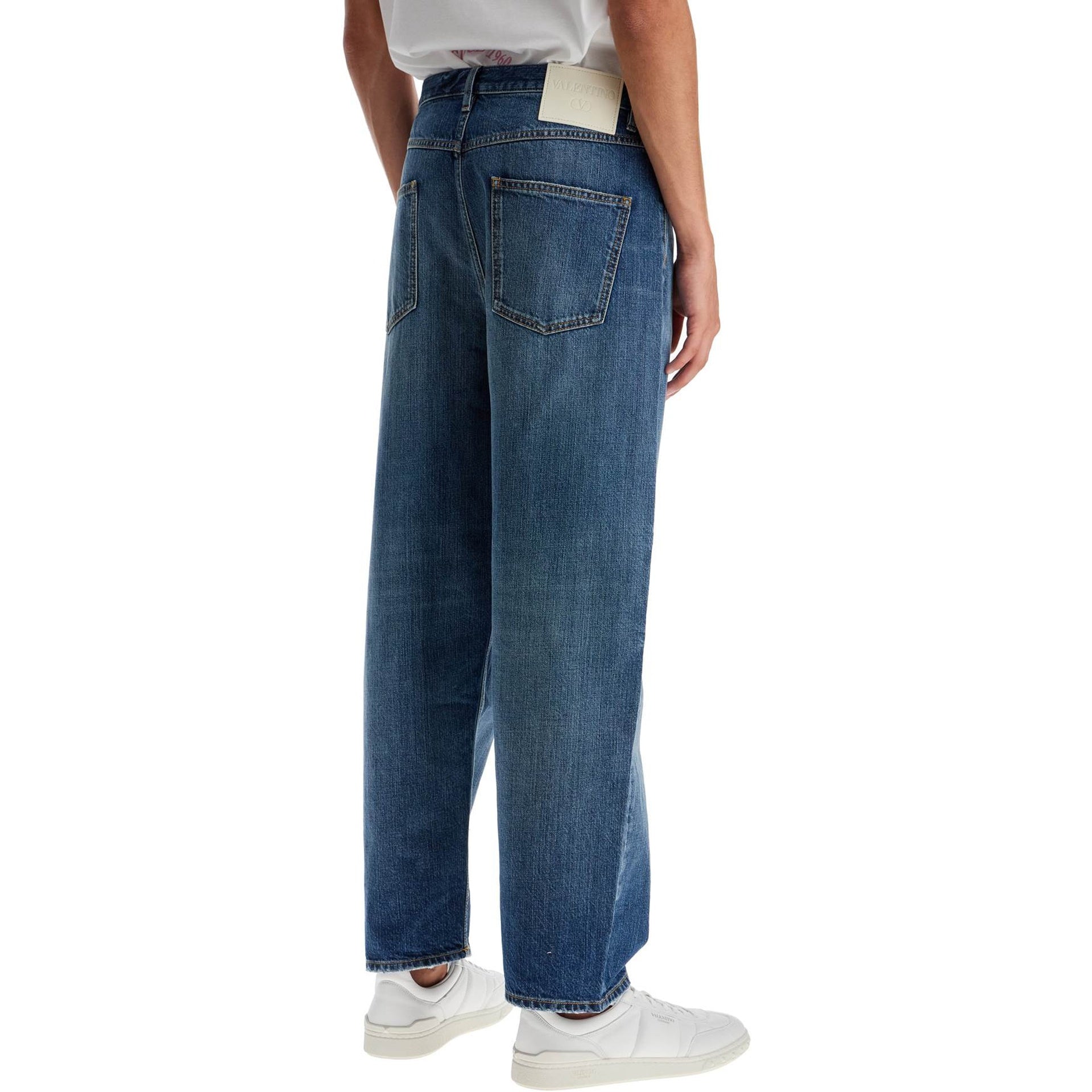 Valentino Cotton Denim Jeans