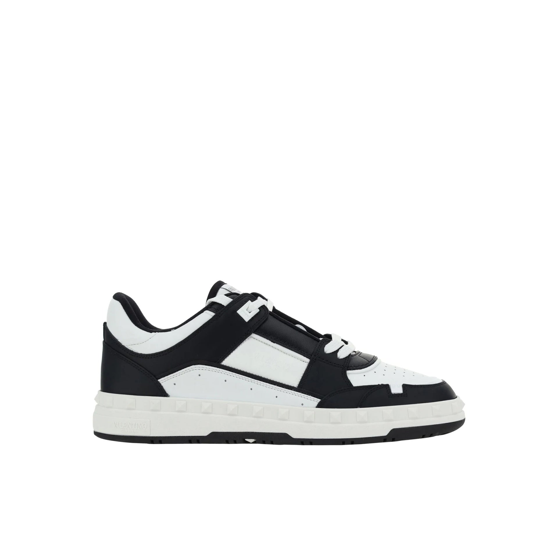 Valentino Garavani Two-tone Leather Freedots Sneakers