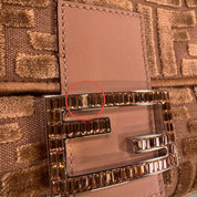 Fendi Baguette Velvet Jacquard FF Motif - WOMEN BAGS - Fendi - Jammy Dude