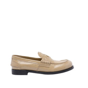 Miu Miu Logo-plaque Suede Loafers