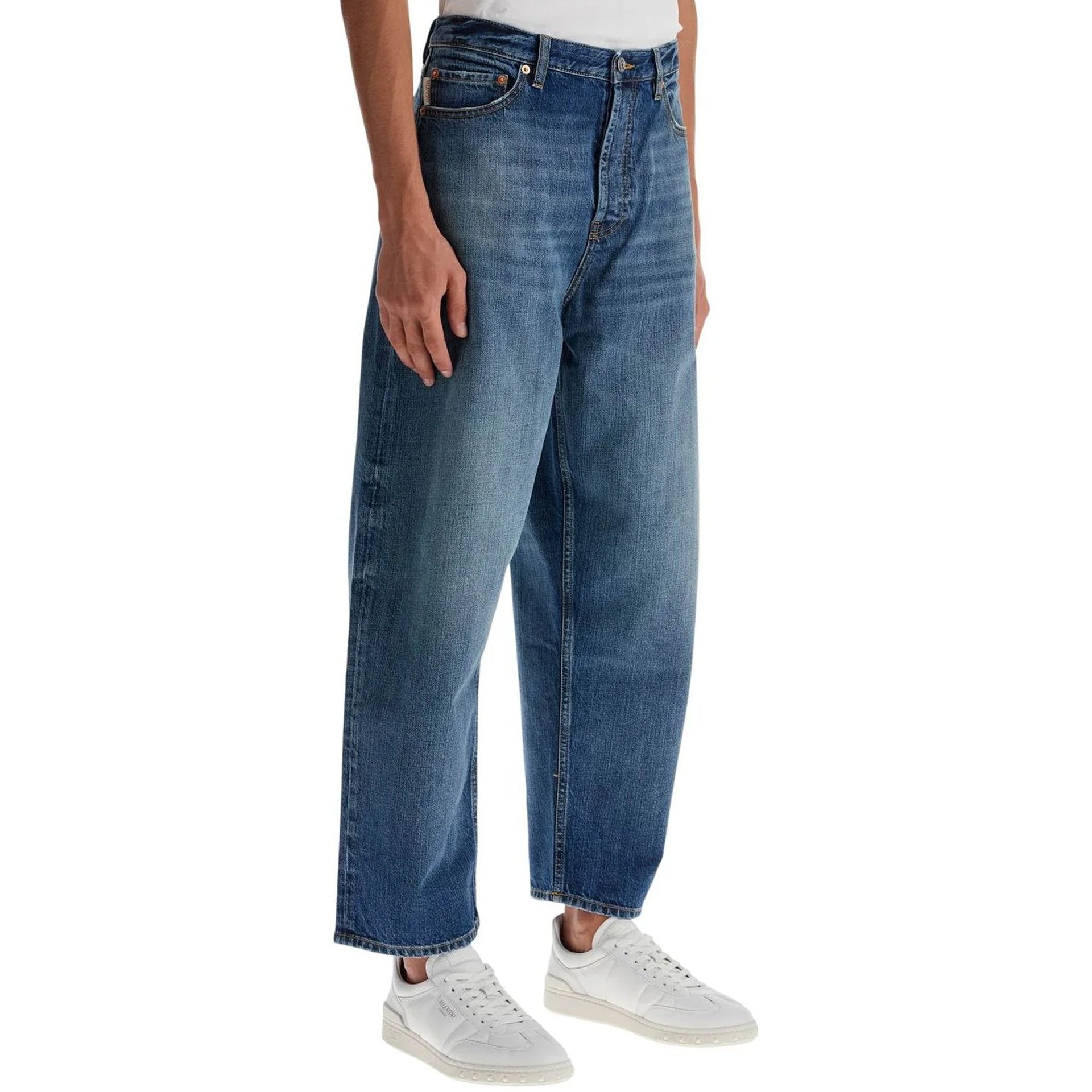 Valentino Cotton Denim Jeans