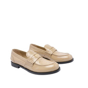 Miu Miu Logo-plaque Suede Loafers
