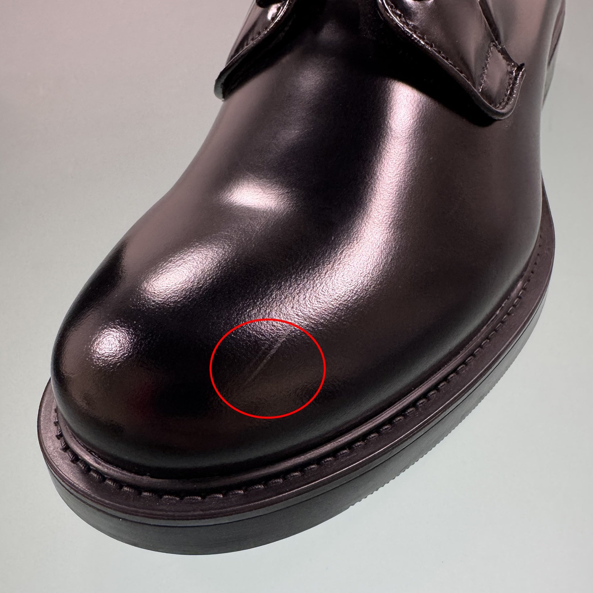 Prada Leather Ankle Boots