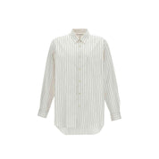 Comme Des Garçons Striped Poplin Shirt